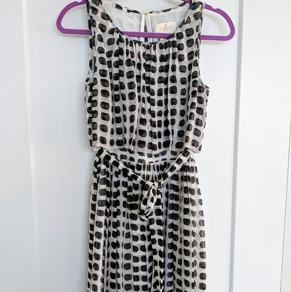 Kate Spade island stamp chiffon dress - Picture 5 of 8